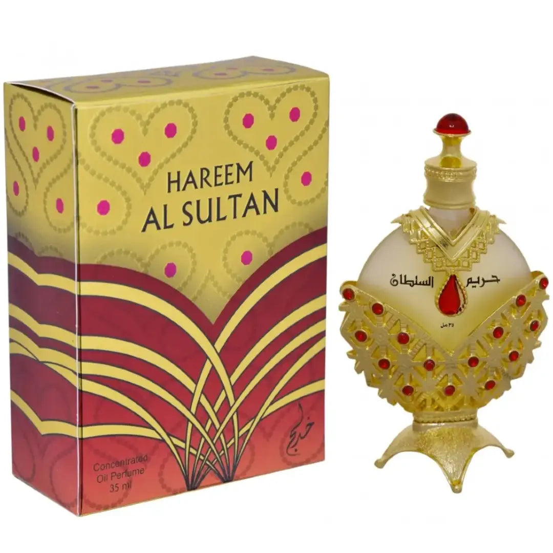 Refined Essence: Hareem Al Sultan Gold Perfume Oil - 35ML