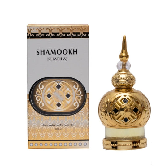 Shamookh Gold Jasmin Edition : Long-lasting perfume oil