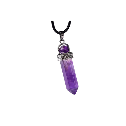 Crystal Wrapped Pendant Necklace : Boost your confidence